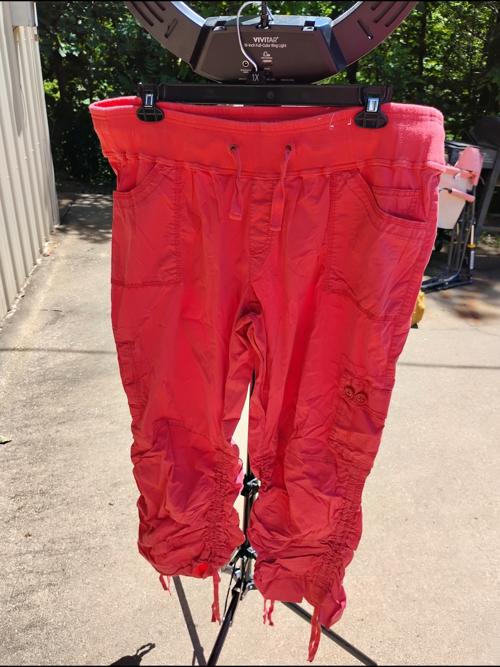 Old Navy Coral Cargo Jogger Pants for Kids